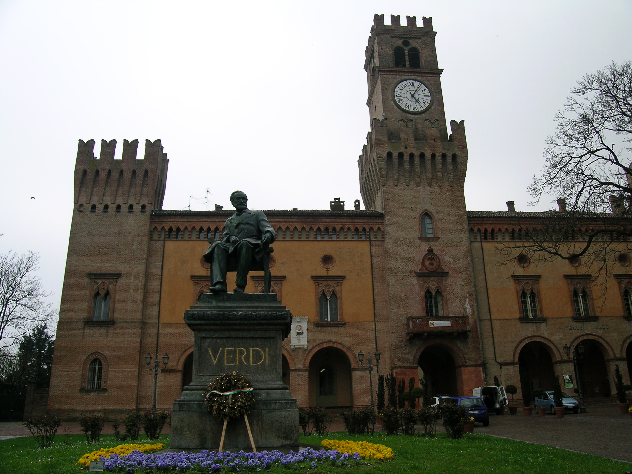 Busseto_piazza Verdi